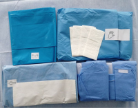 Surgery Pack Manufacturer General Basic Laparoscopic surgery medical kit  Incision Surgical Disposable Universal Drape
