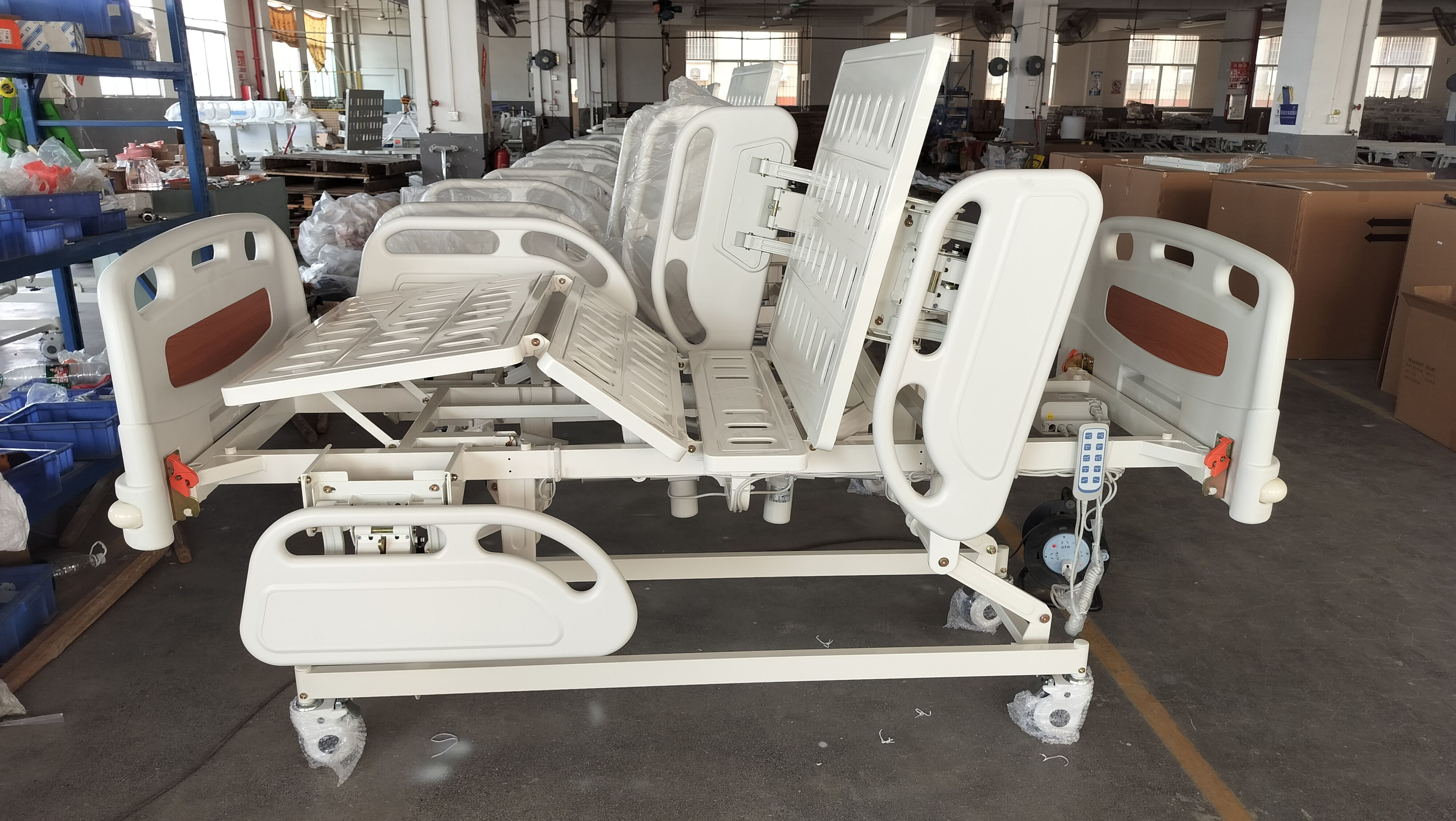 5 functions electric hospital beds,medical beds and patient beds with high quality