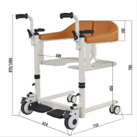 BES-YWJ05 Elderly Lightweight Home Care Lifter Patient Lifted Shifter Wheelchair Transfer Device Home Care