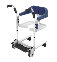 Lift and Transfer Chair Patient Wheelchair Nursing Rehabilitation with Commode for Disabled Elderly with Factory Price
