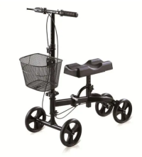 Besco Medical Rehabilitation Therapy Supplies Knee Walker Scooter BES-WA38  Disabled Physical Training Rollator Walker