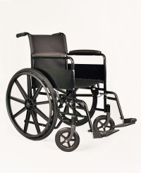 Economy Standard Wheelchairs 350lbs weight capacity with MAG wheel