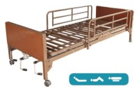Manual  Home Care Bed ,three cranks manual home care bed,manual beds,