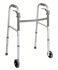 Besco WA24 High Quality Wholesale Folding Walker Elderly Care Products Elder Wheel Frame Walker