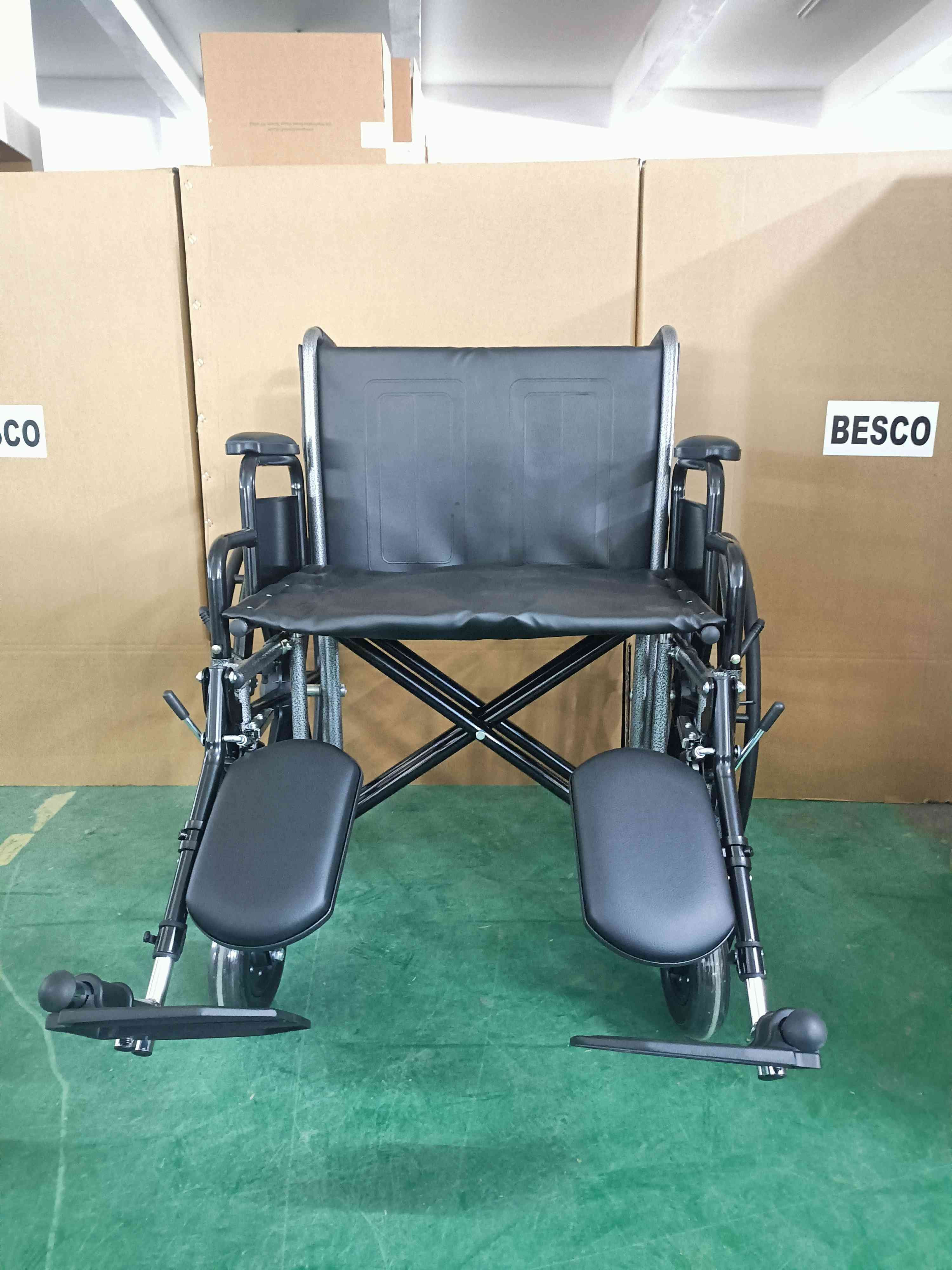 bariatric wheelchair weight capactity 500lbs 24 width /heavy duty wheelchairs