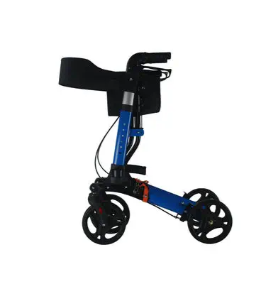 Chinese Professional Manufacturer Foldable Light Weight Aluminum Wheels Walker Rollators WA78