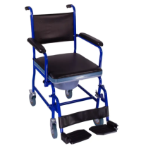 Elderly Seat Stainless Steel Shower Commode Chair Toilet Bath Chair