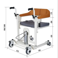 BES-YWJ05 Elderly Lightweight Home Care Lifter Patient Lifted Shifter Wheelchair Transfer Device Home Care