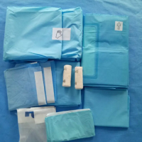 Best Seller Sterile Disposable Surgical Drape and Gowns Orthopedic surgery medical kit for Hospital /Clinic