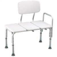 Step Stool with Anti-Skid Rubber Platform Metal Medical Shower Chair  for Elderly,Senior Easy to Assemble Heavy Duty St