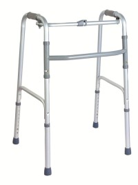 Besco Medical WA17 Wholesale Durable Aluminium Adjustable 1-button Folding Walker